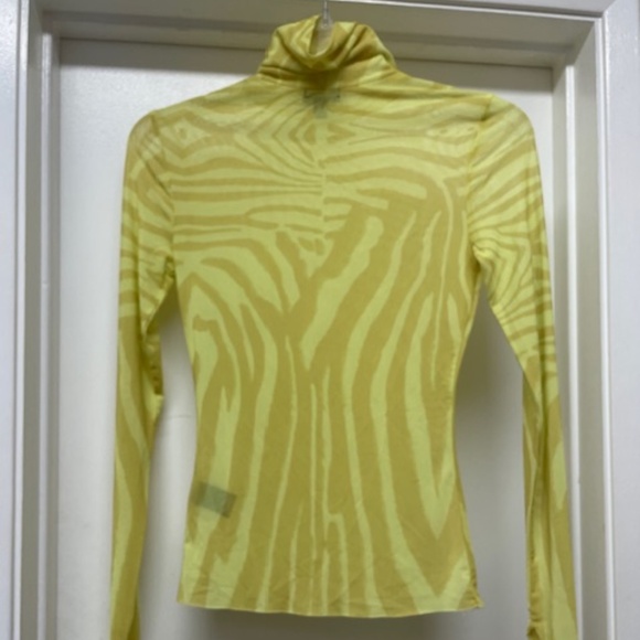 AFRM Zadie Mesh Long Sleeve Top w Thumb Holes Never Worn EUC - Picture 8 of 8